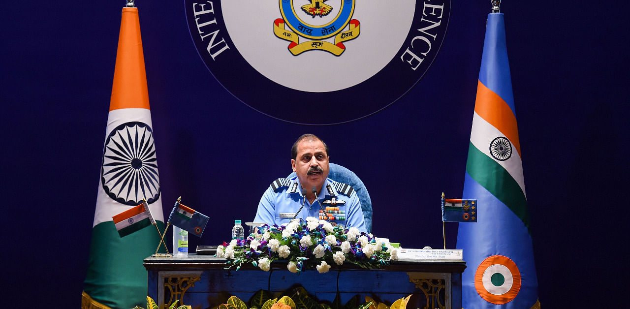 Air Chief Marshal Bhadauria. Credit: PTI Photo