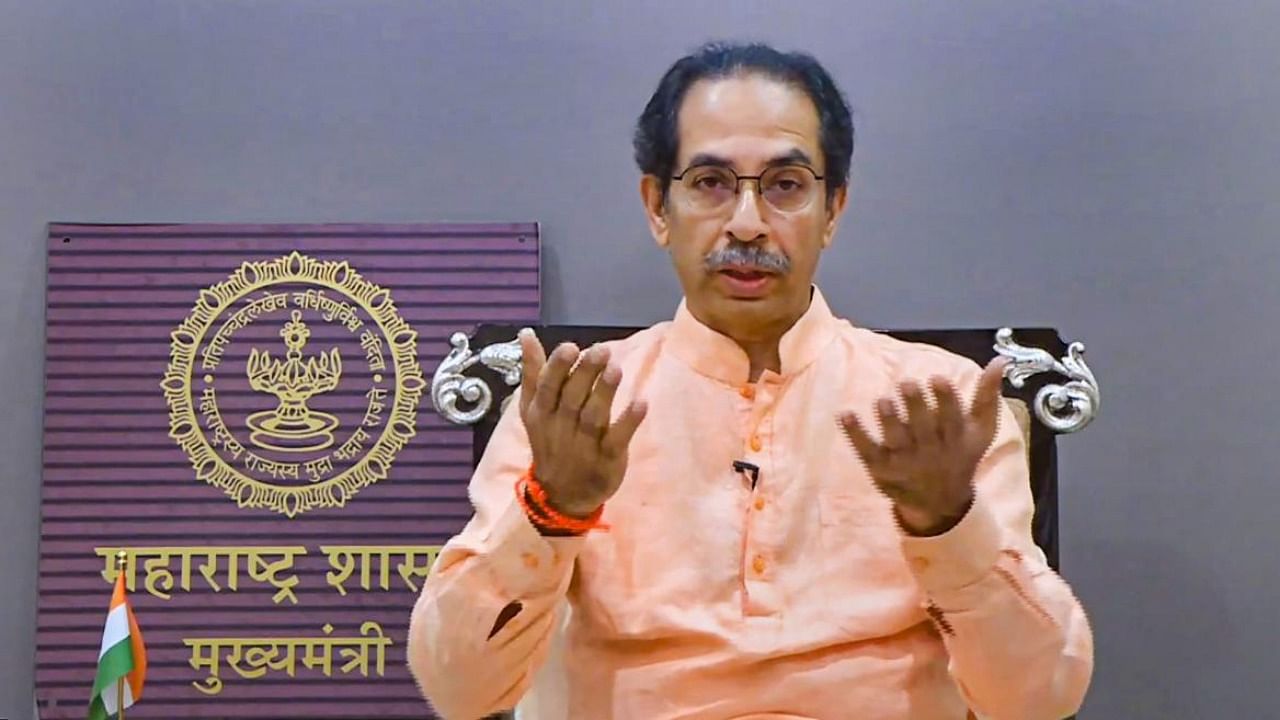 Uddhav Thackeray. Credit: PTI photo.