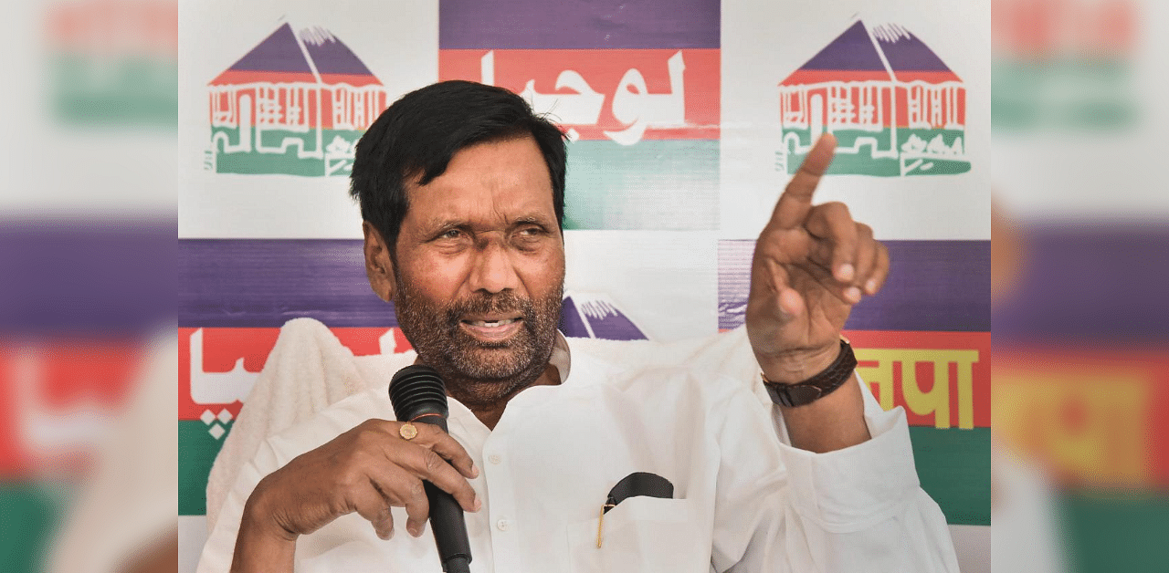 Union minister Ram Vilas Paswan. Credit: PTI Photo