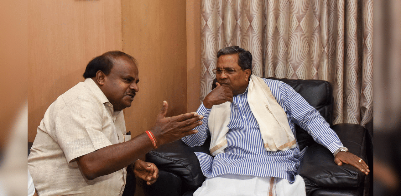 While Siddaramaiah, who is the leader of the opposition, has written to Primary and Secondary Education Minister Suresh Kumar, urging him not to consider reopening schools until the situation comes under control, Kumaraswamy said he would speak to Chief Minister B S Yediyurappa personally on the matter. Credit: DH File Photo