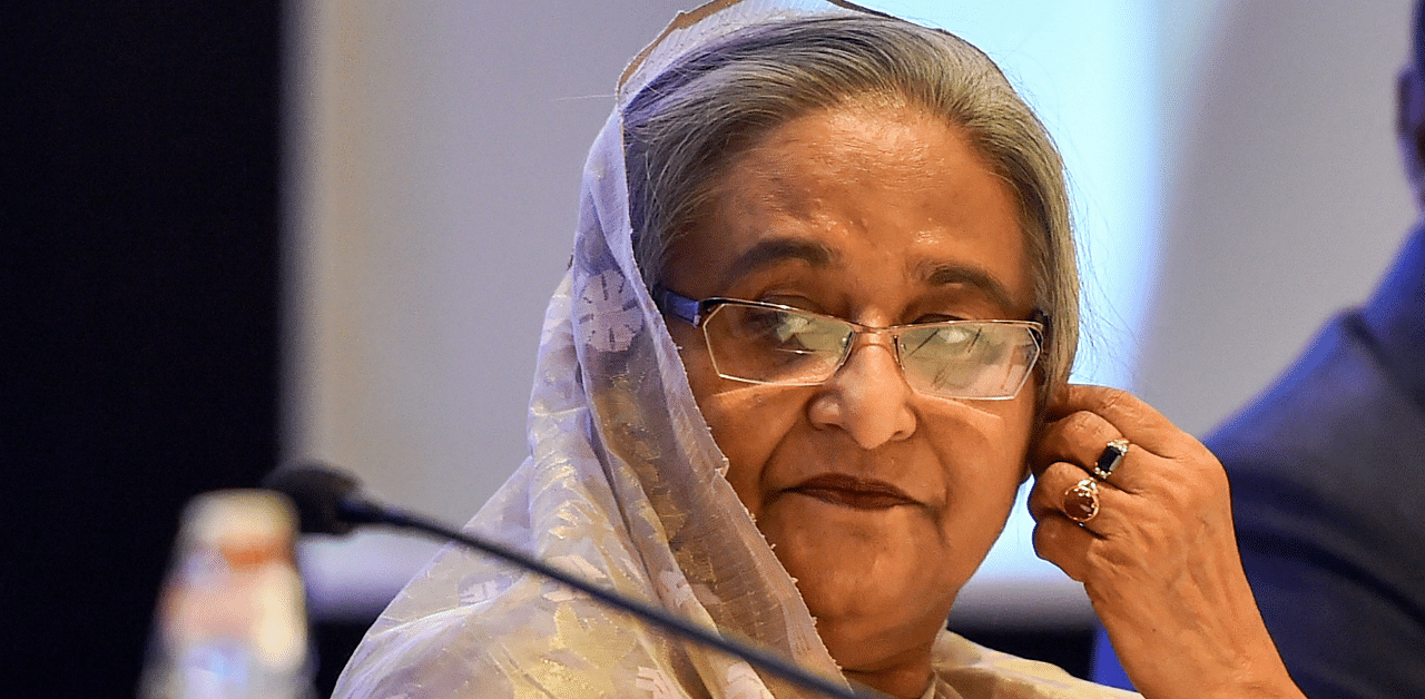 Bangladeshi Prime Minister Sheikh Hasina. Credits: PTI Photo
