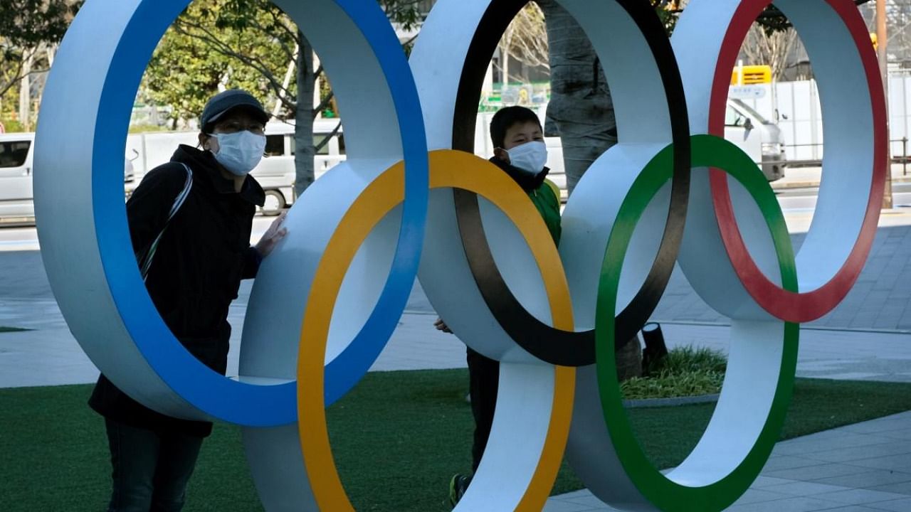 Sporting facilities across the country were shut in March due to the lockdown imposed to contain the Covid-19 pandemic, severely hampering athletes' preparations for the Tokyo Olympics. Representative image. Credit: AFP.