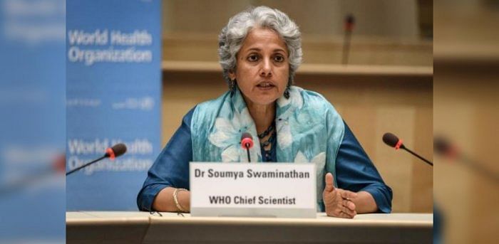 World Health Organization (WHO) Chief Scientist Soumya Swaminathan attends a press conference. Credit: AFP Photo