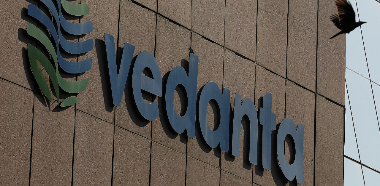 Vedanta logo. Credit: Reuters File Photo