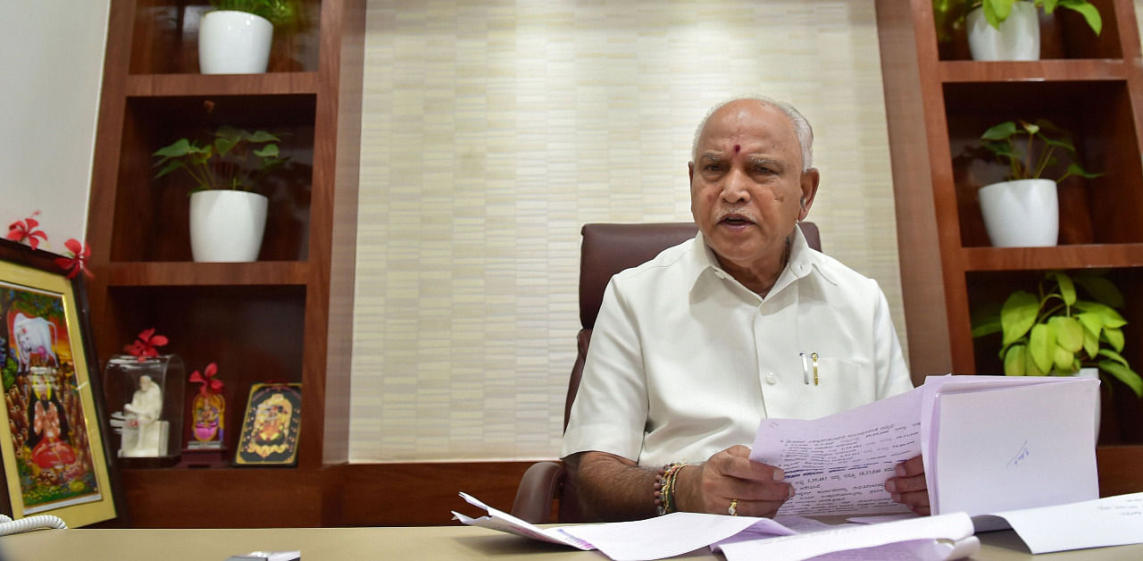 Yediyurappa’s statement came hours after JD(S) leader HD Kumaraswamy criticised the government for cancelling the midterm holidays. Credit: PTI Photo