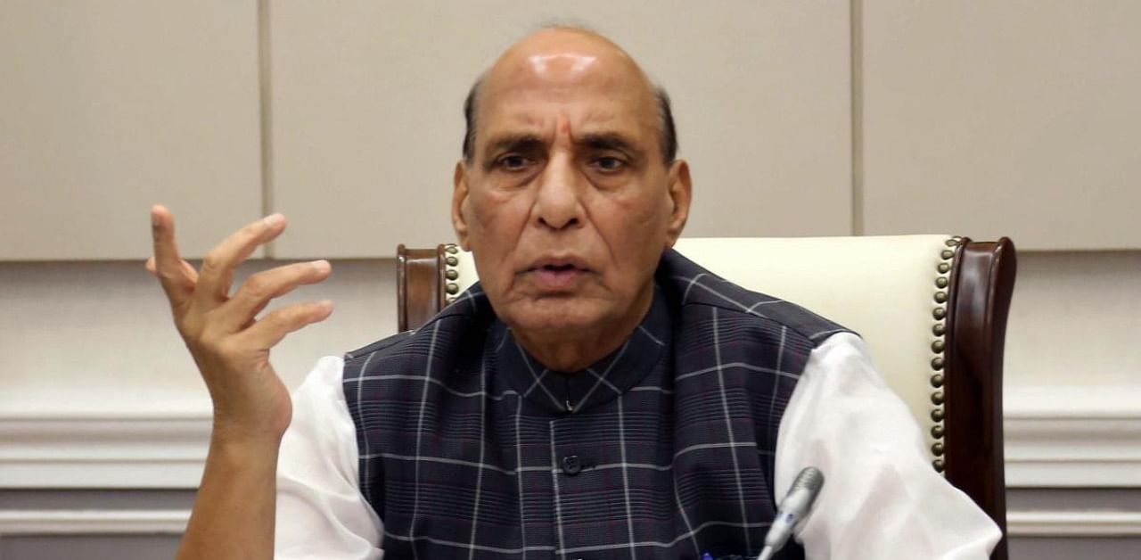 Defence Minister Rajnath Singh. Credit: PTI Photo