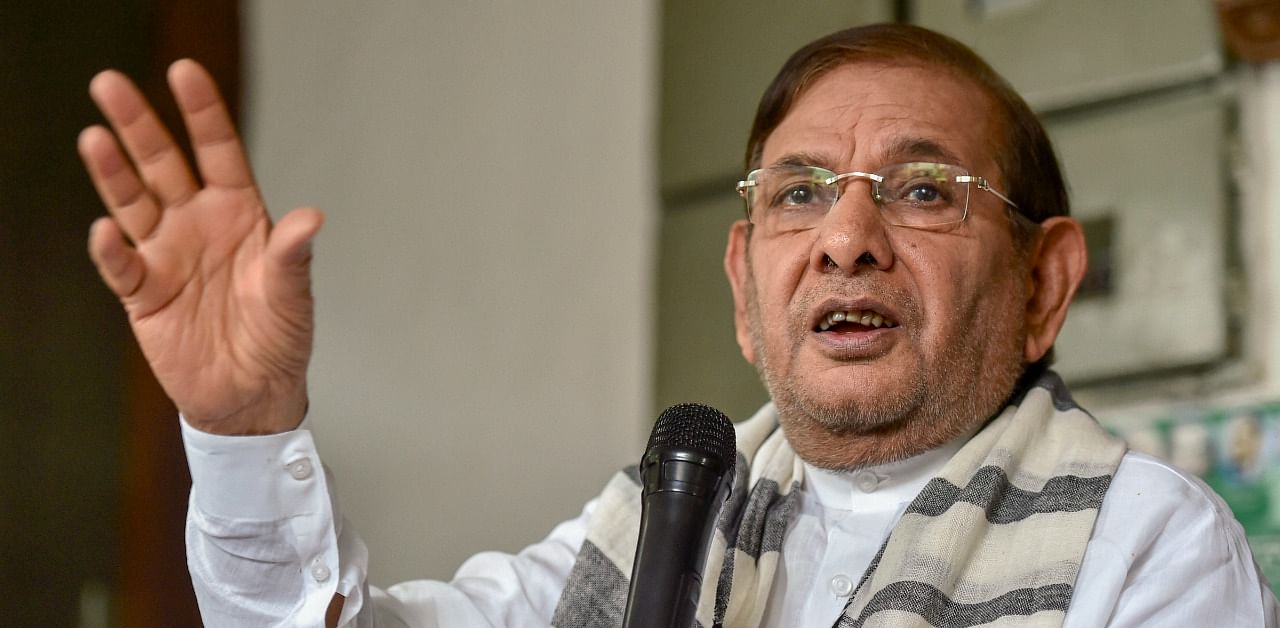 Loktantrik Janata Dal leader Sharad Yadav. Credit: PTI Photo