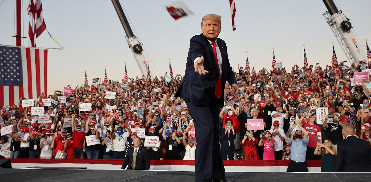 US President Donald Trump. Credit: Reuters Photo