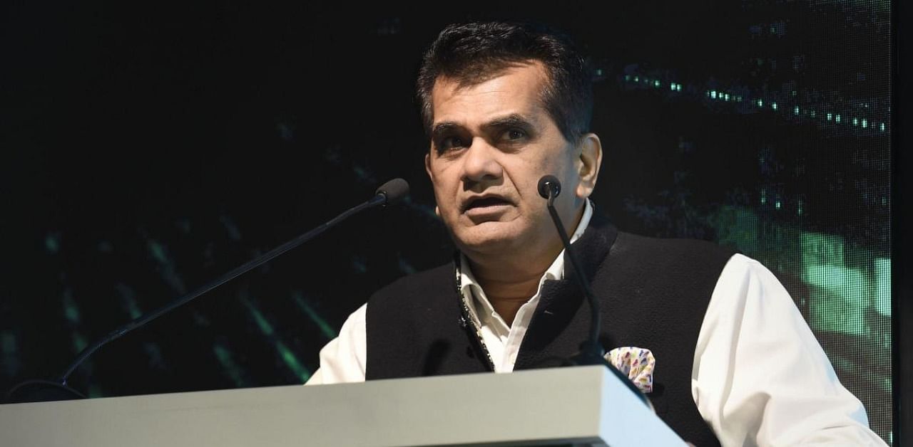 CEO of Niti Aayog Amitabh Kant. Credit: PTI Photo