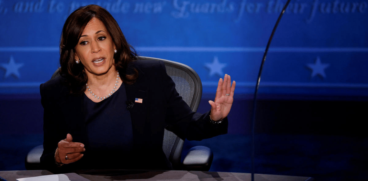 Democratic vice-presidential candidate Kamala Harris. Credit: Reuters Photo