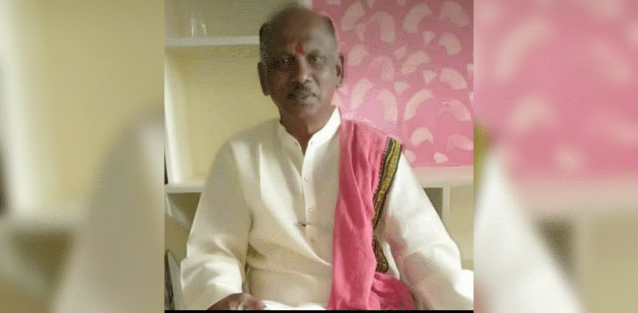 Senior CPI leader in Telangana and former MLA Gunda Mallesh. Credit: Twitter (@cpitelanagana)