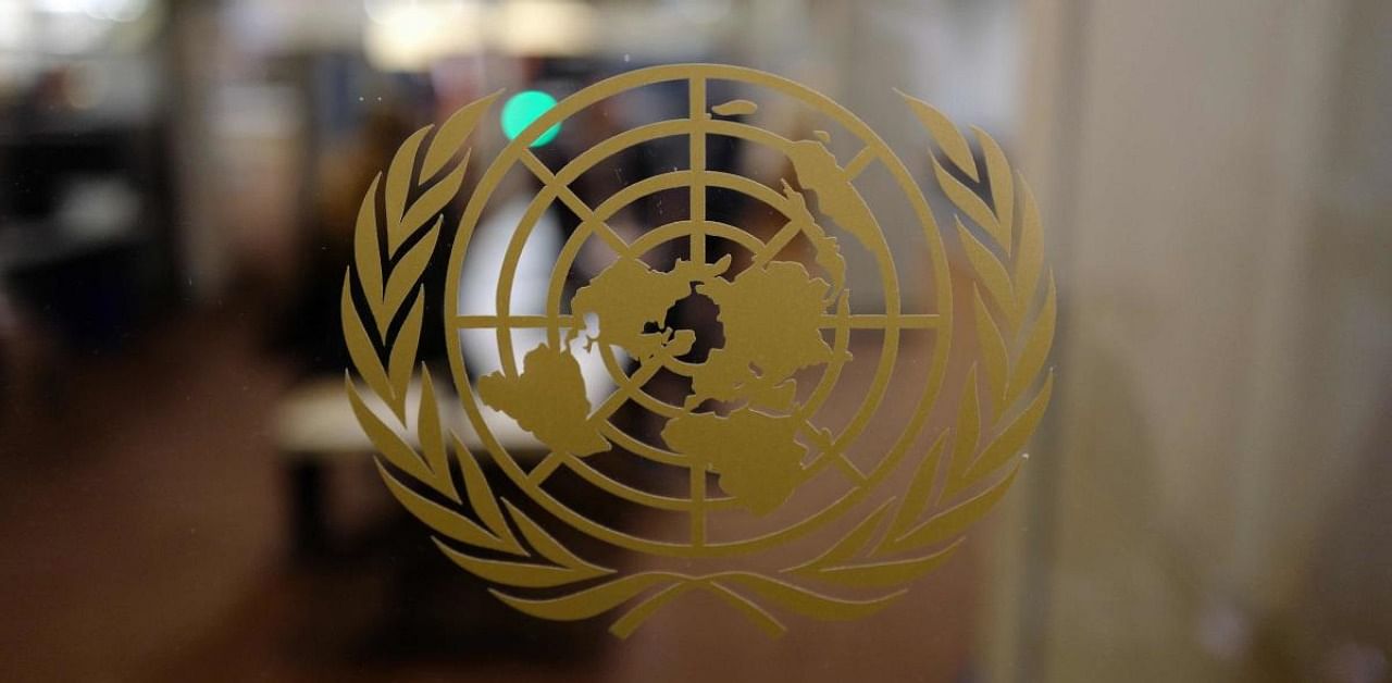 United Nations logo. Credit: AFP