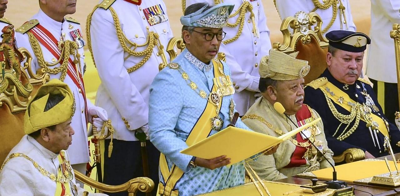 Malaysia's King Al-Sultan Abdullah. Credit: AFP Photo
