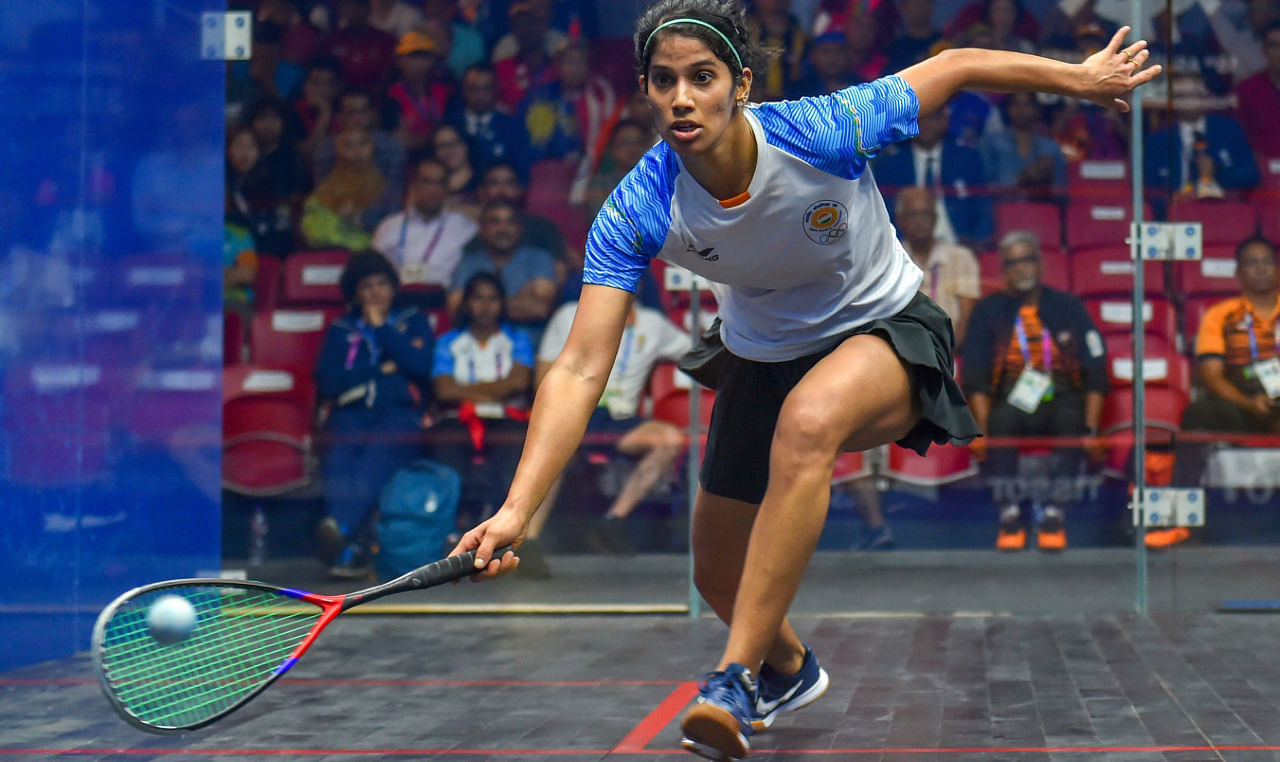 India's leading squash player Joshna Chinappa. Credit: PTI File Photo