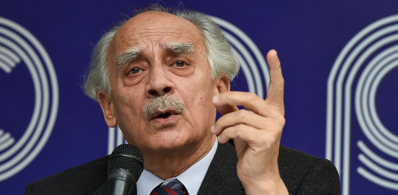 Author and former Union minister Arun Shourie. Credit: PTI Photo