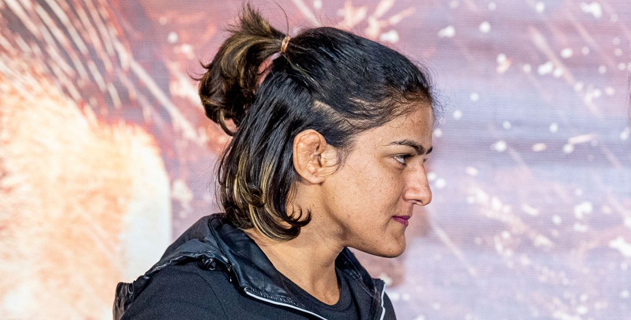 Indian wrestler-turned-MMA fighter Ritu Phogat. Credit: Reuters