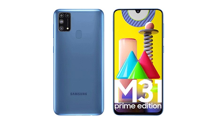The new Galaxy M31 Prime launched in India. Credit: Samsung India