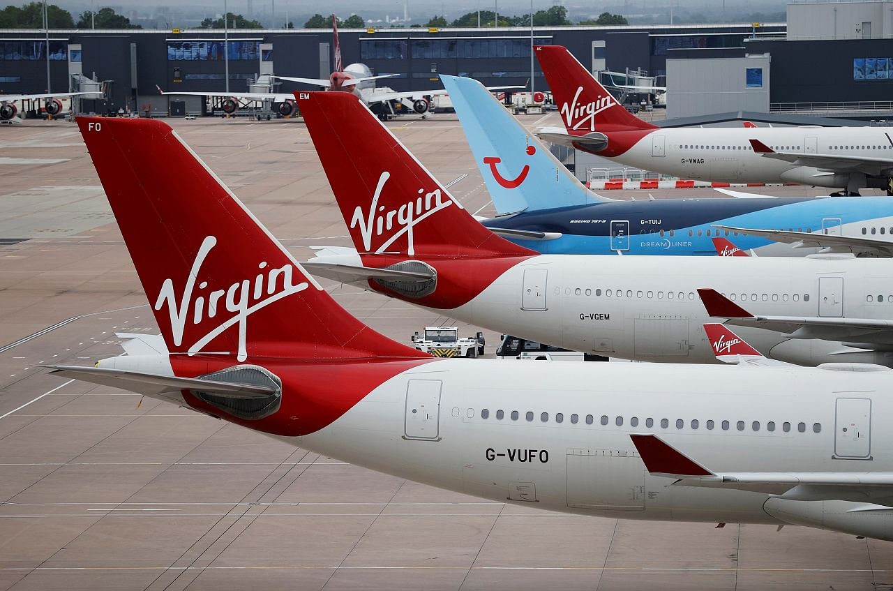 Virgin Atlantic and TUI Airways aircraft. Credits: Reuters Photo
