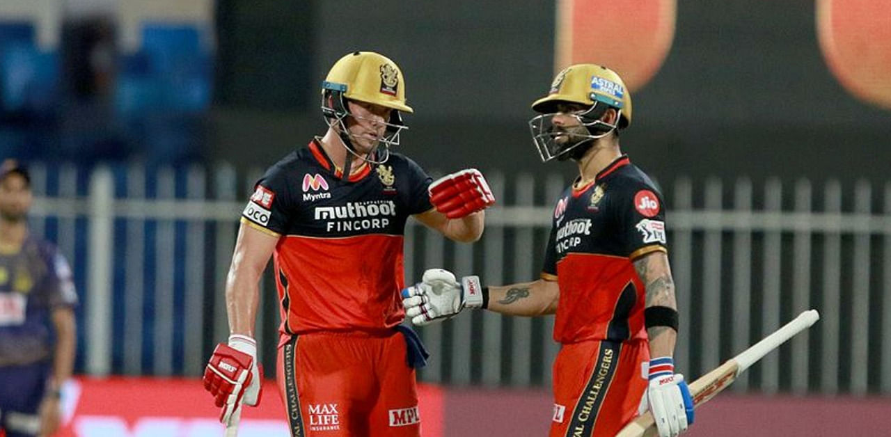 AB de Villiers and Virat Kohli. Credit: IPL Official Website/iplt20.com