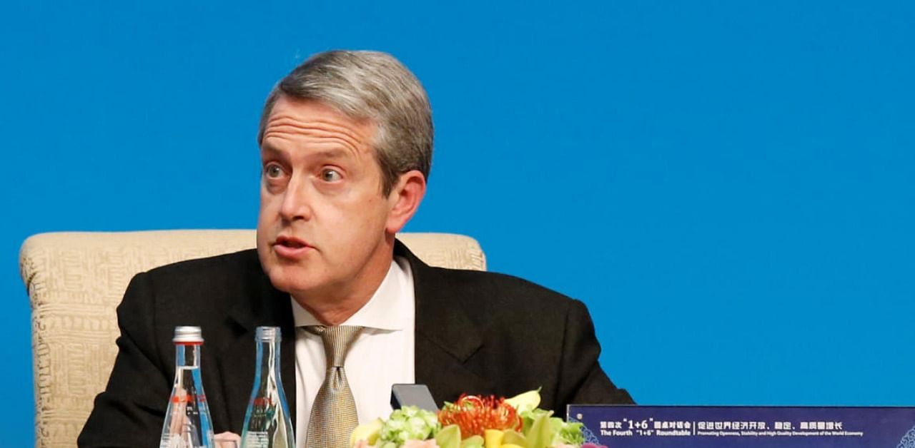 Randal Quarles, the Federal Reserve's vice chair for supervision, noted the positive data report in a speech Wednesday where he gave an upbeat view of the economic recovery. Credit: Reuters