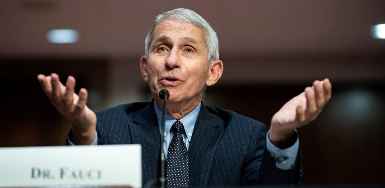 Anthony Fauci, director of the National Institute of Allergy and Infectious Diseases. Credit: Reuters