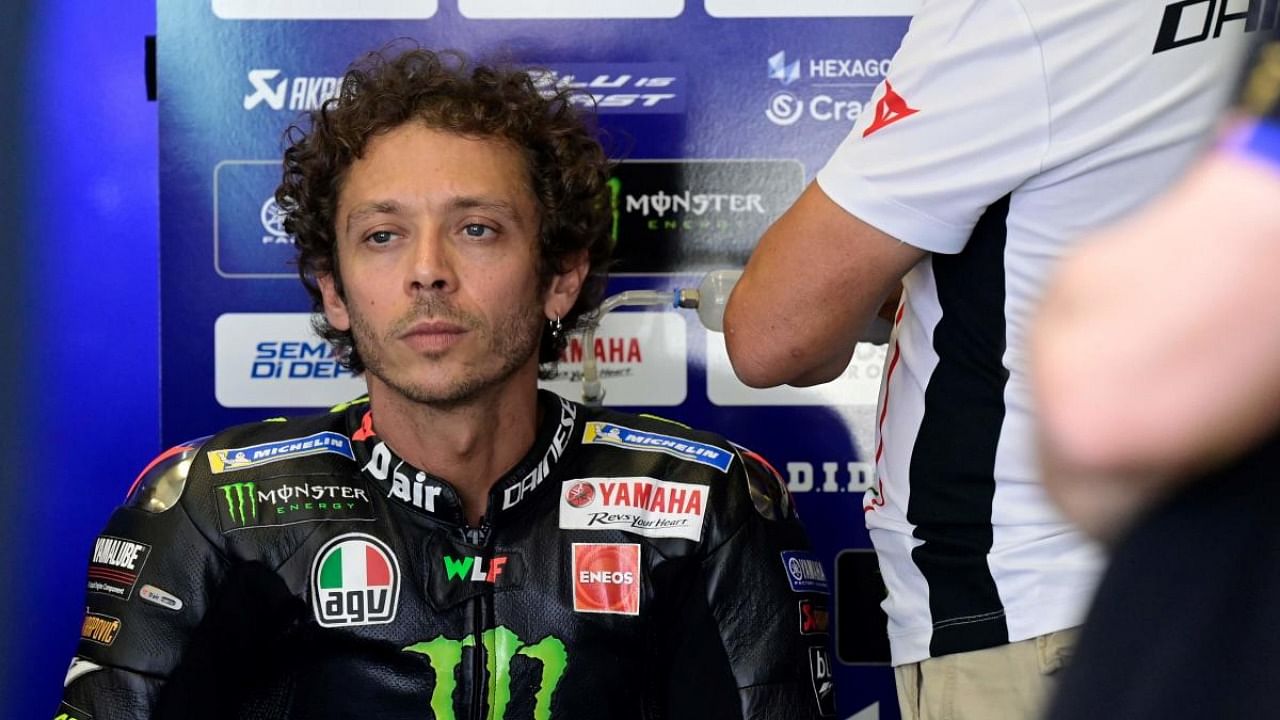 Valentino Rossi. Credit: AFP.