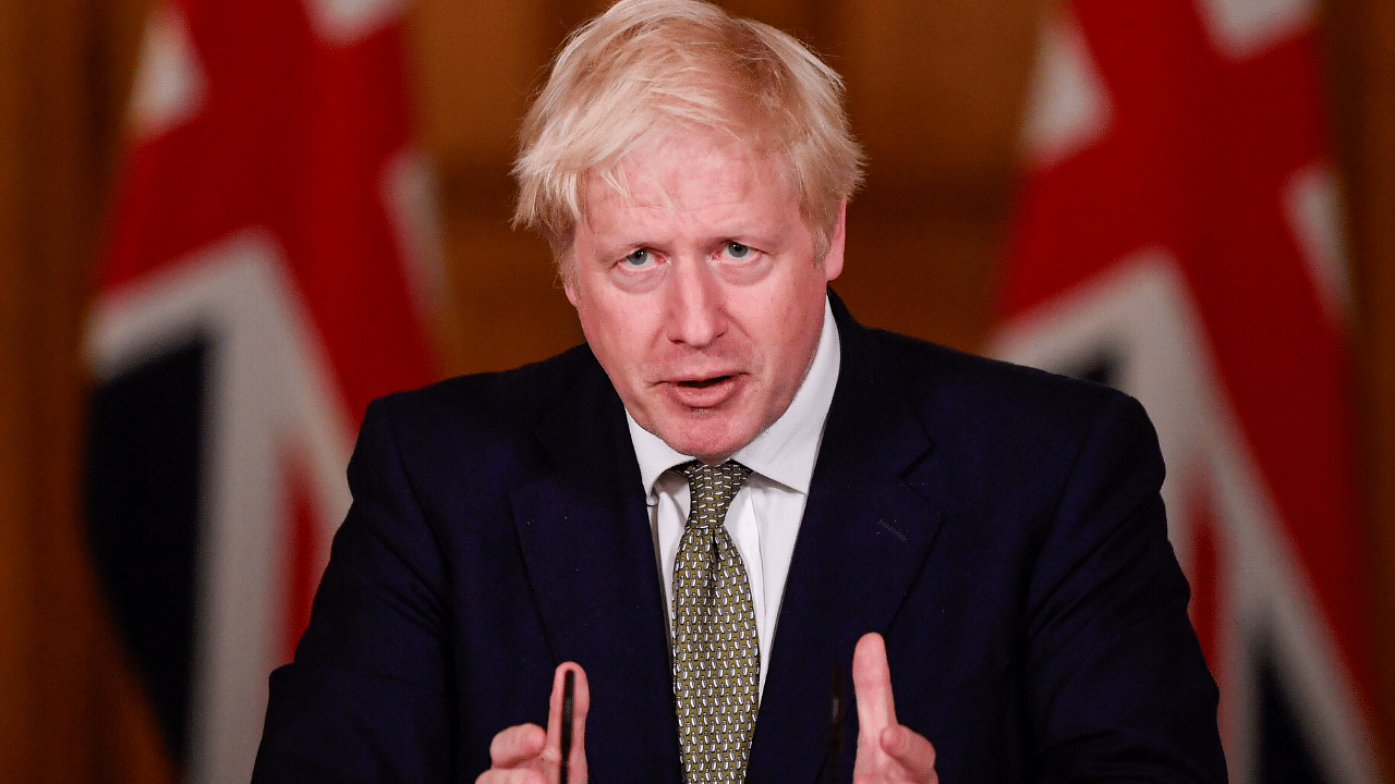 Britain's Prime Minister Boris Johnson. Credits: Reuters Photo