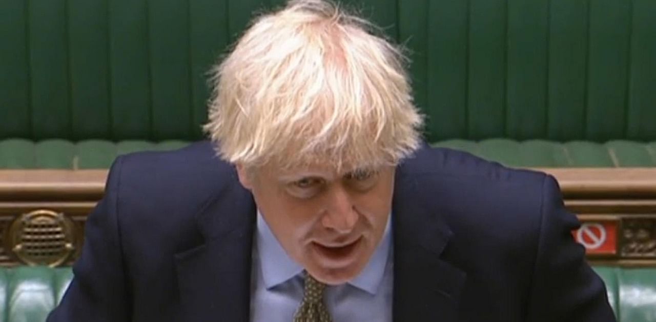 British Prime Minister Boris Johnson said there were some hopeful signs that a vaccine would be secured for Covid-19 but that the country must be realistic because it could not be taken for granted. Credit: Reuters