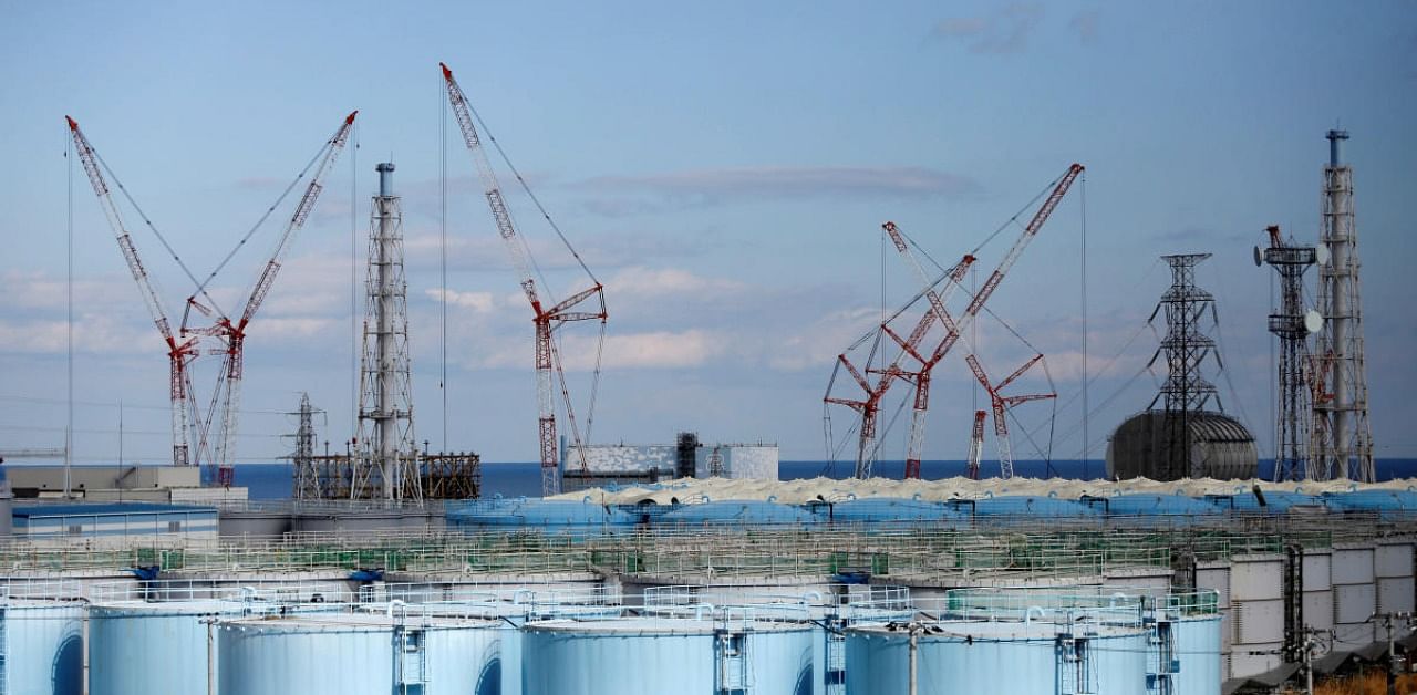 Japan's government has decided to release treated water containing radioactive substances from the Fukushima Daiichi nuclear plant into the sea. Credit: Reuters