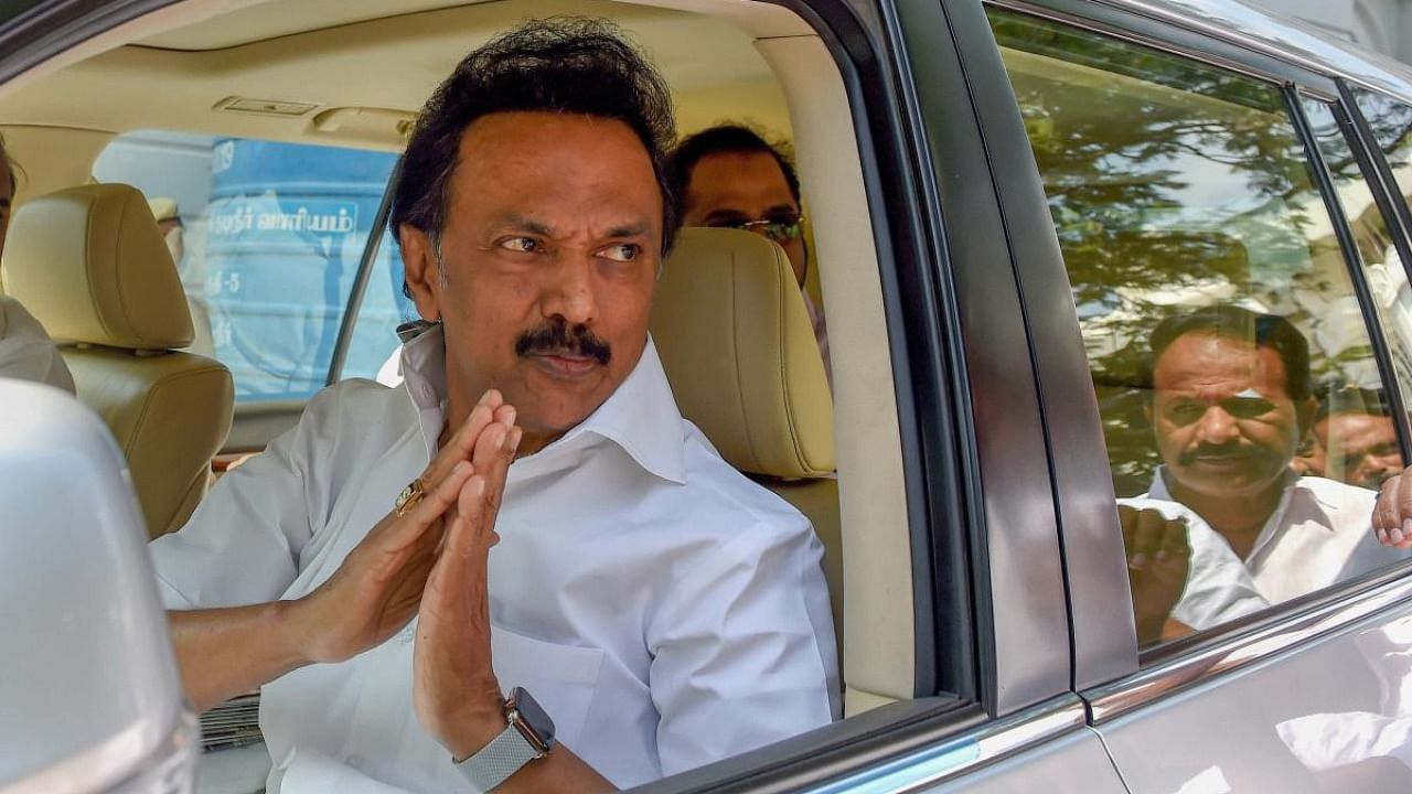 Dividing the state into four zones – West, South, East and North – the party has allotted one day for each zone for the meetings to be chaired by DMK President M K Stalin. Credit: PTI.