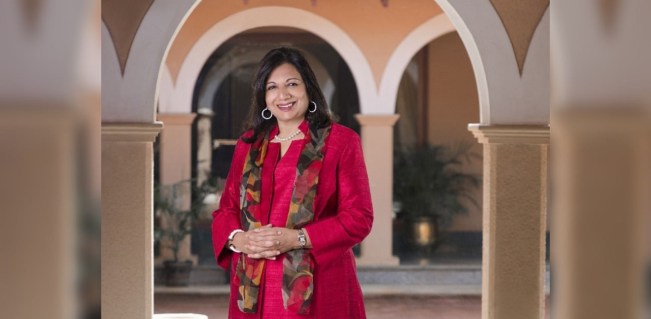 Kiran Mazumdar-Shaw, the founder and chairman of Biocon Ltd. Credit: DH File Photo