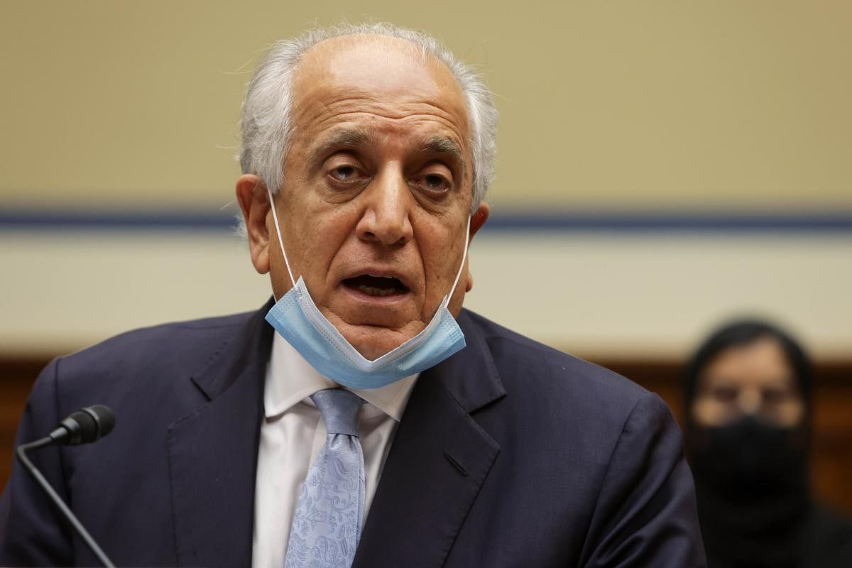 Khalilzad said that he and General Austin Miller, the commander of US forces in Afghanistan, met several times with the Taliban to discuss "strictly adhering" to the terms of the agreement. Credit: AFP
