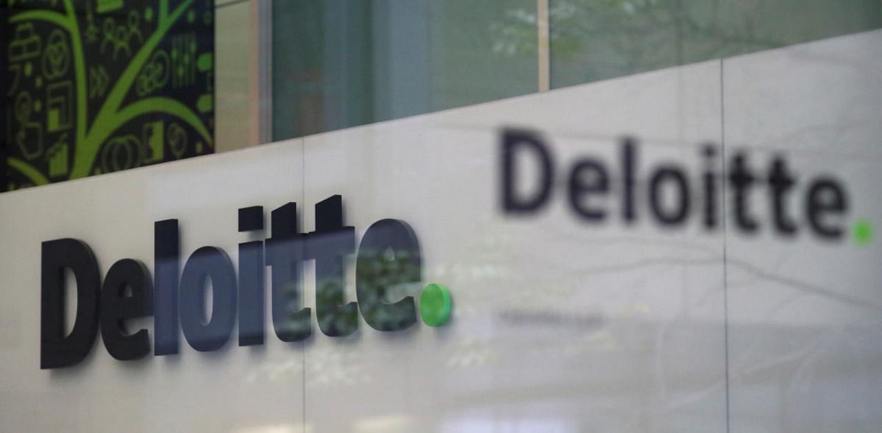 Offices of Deloitte are seen in London. Credit: Reuters/file photo.