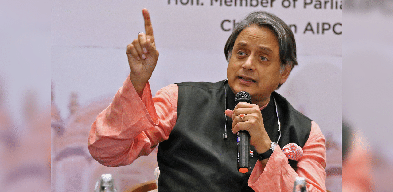 Congress leader Shashi Tharoor. Credit: Facebook (ShashiTharoor)
