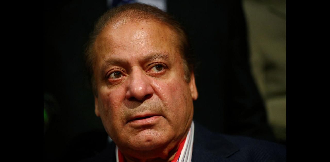 PML-N supremo Nawaz Sharif. Credit: Reuters