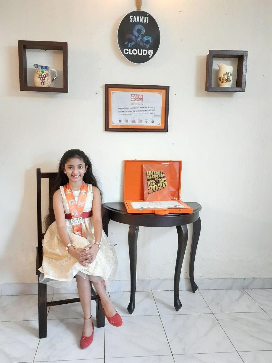 Ten-year-old Saanvi has been cooking for the past five years and hopes to continue doing so. She has her eyes set on a Guinness World Record.
