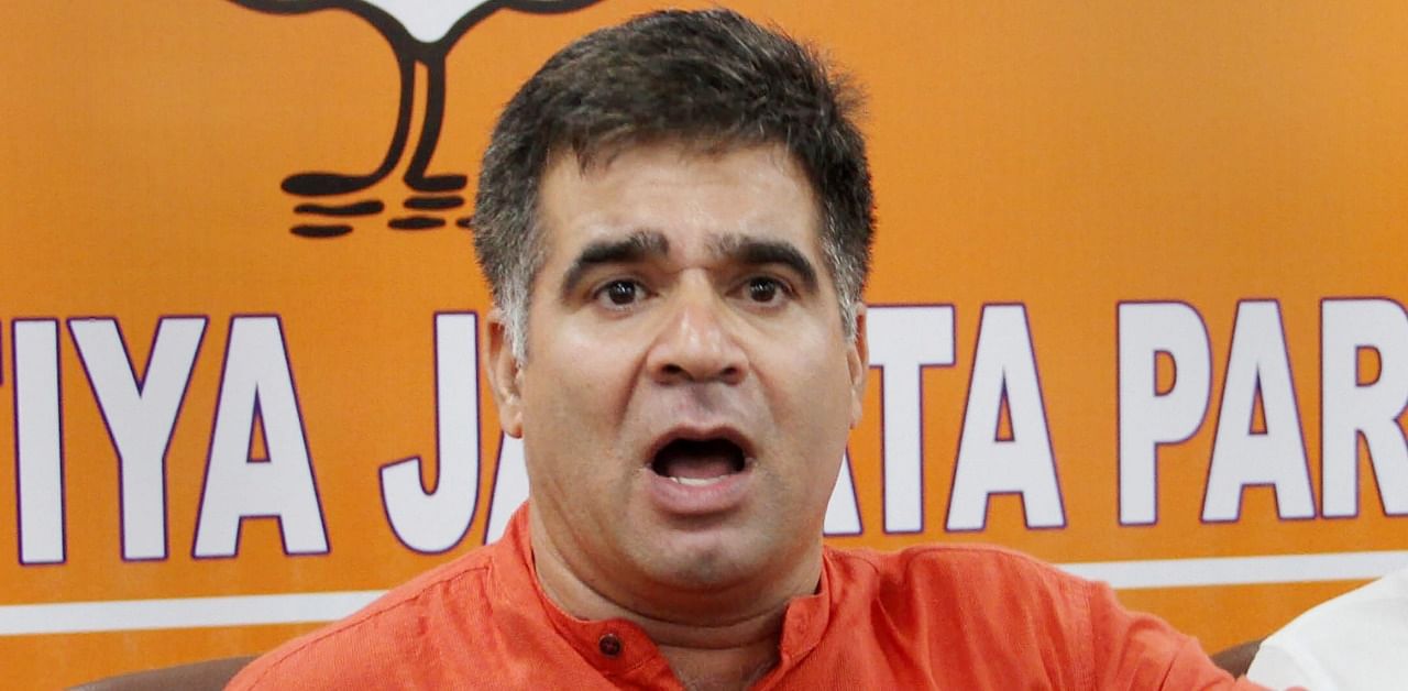 BJP State President Ravinder Raina. Credit: PTI Photo