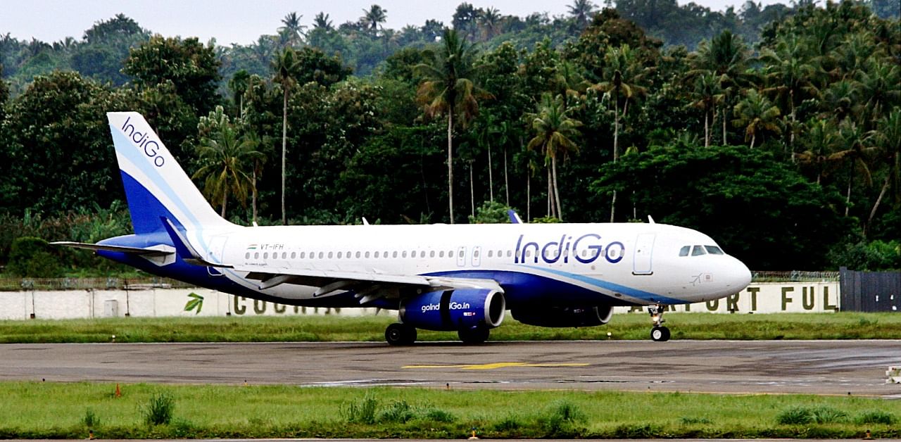 An Indigo flight. Credit: PTI Photo