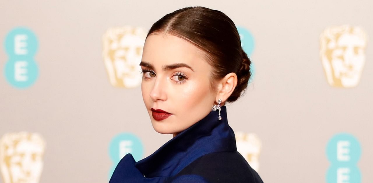 Actress Lily Collins. Credit: AFP Photo