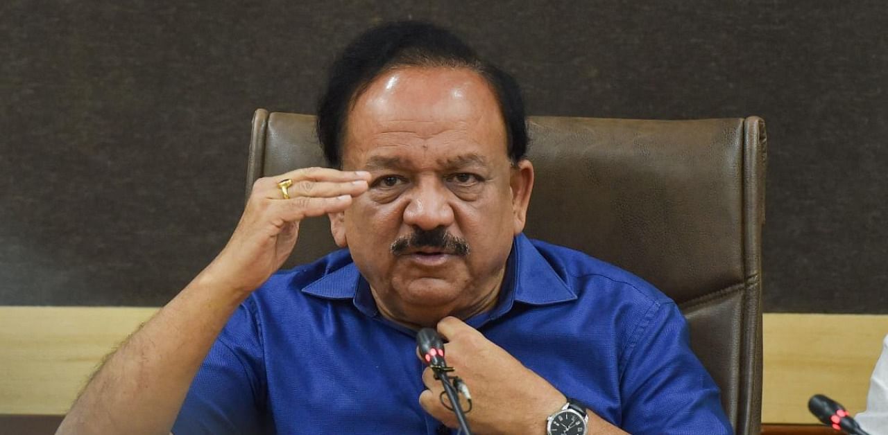 Union Health Minister Dr. Harsh Vardhan. Credit: PTI