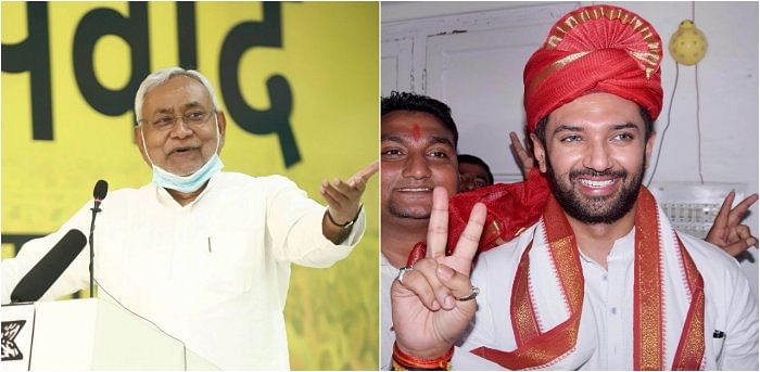 Bihar Chief Minister Nitish Kumar and Union Minister and Lok Janashakti Party (LJP) chief Ram Vilas Paswan. Credit: PTI Photos