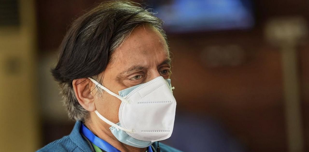 Shashi Tharoor. Credit: PTI.