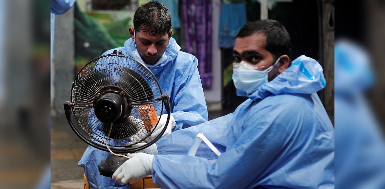 The committee's estimate for the current spread of the virus is much higher than the federal government's serological surveys, which showed that only around 14 per cent of the population had been infected, as of September. Representative image. Credit: Reuters