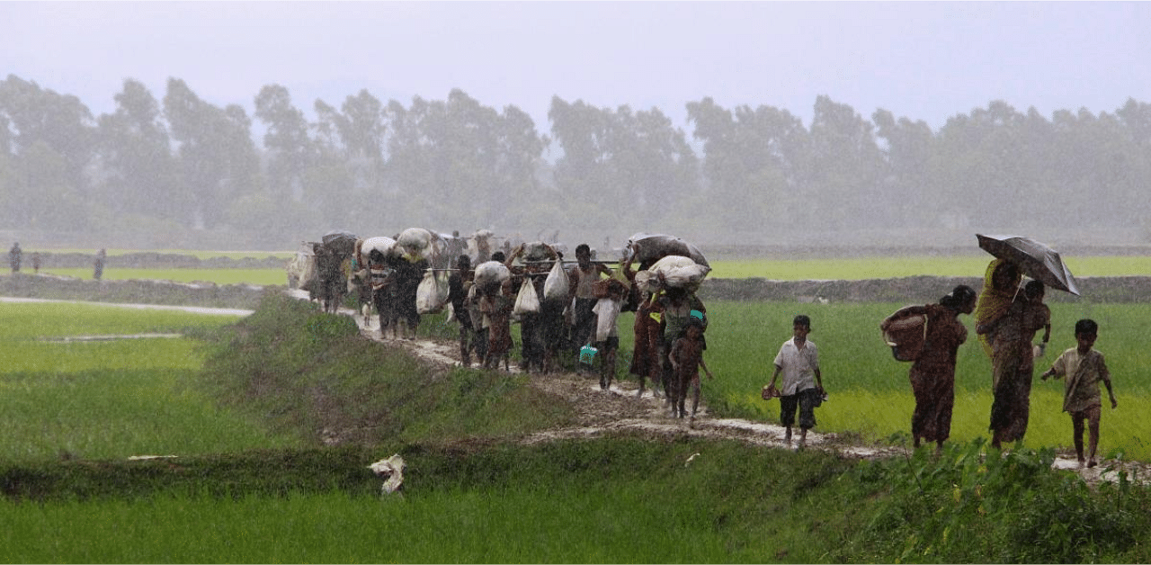 Rohingya refugees. Credit: AFP file photo.