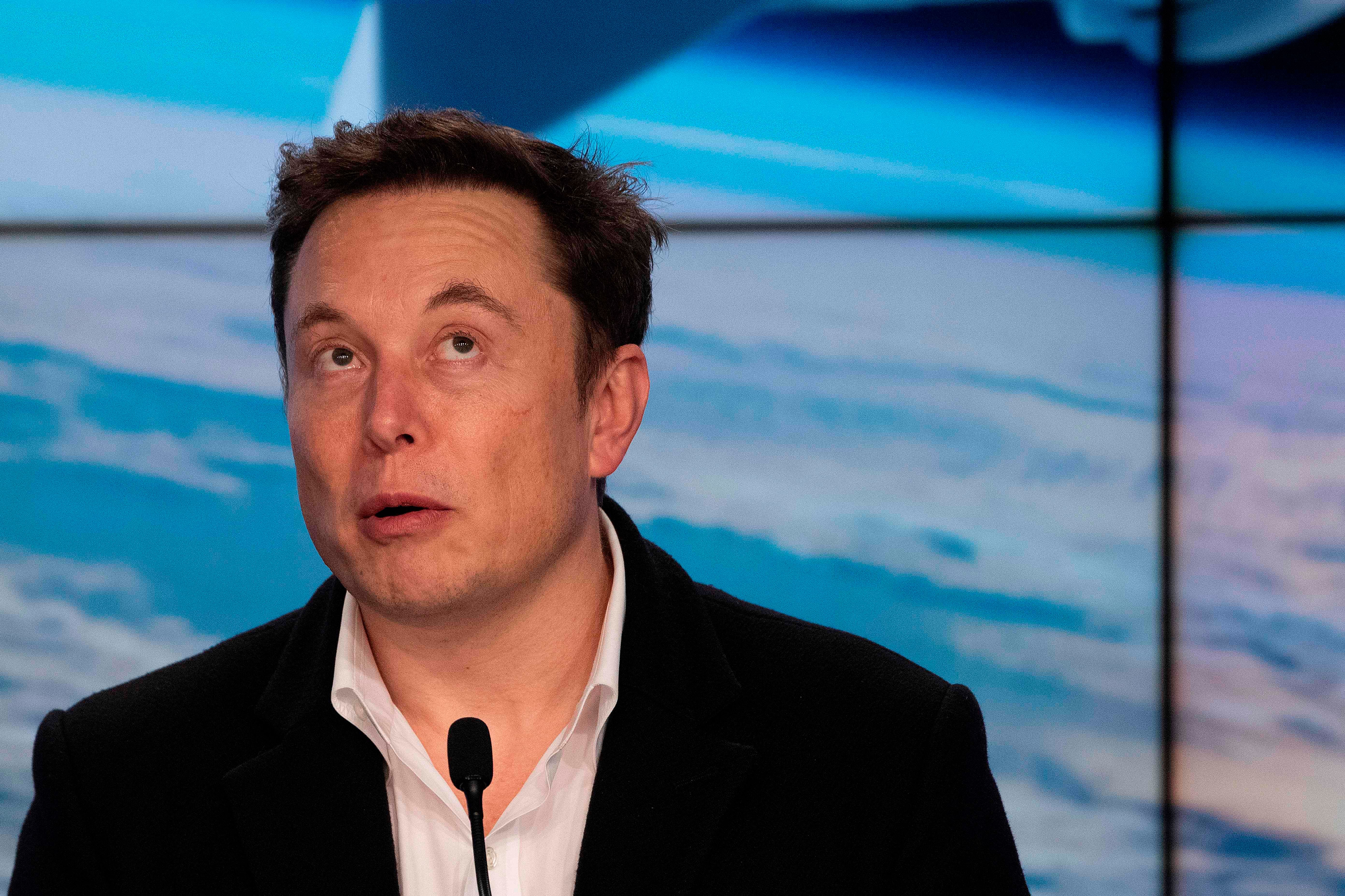 Microsoft Corp is partnering with Elon Musk-led SpaceX and others as it targets space customers. Credit: AFP