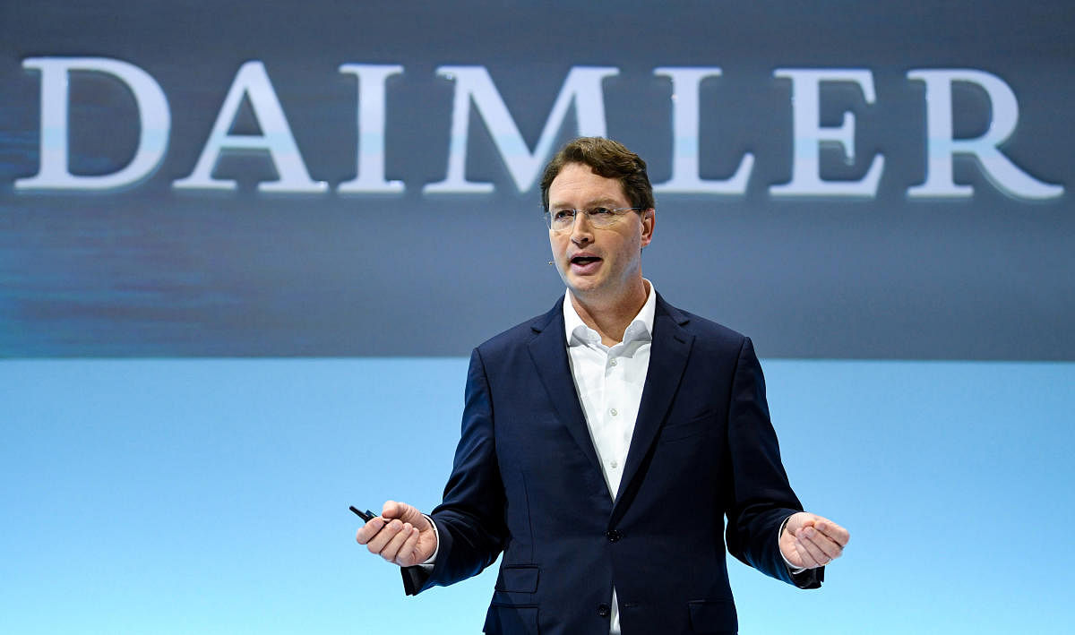 Ola Kaellenius, CEO of German luxury car manufacturer Daimler AG. Credit: Reuters