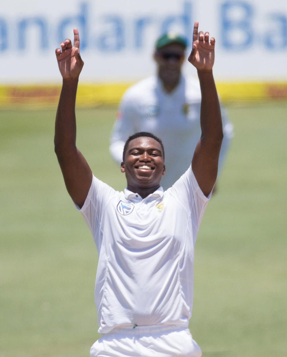 South Africa's Lungi Ngidi will be one of South Africa's main bowlers in their Test series against India. Reuters File Photo