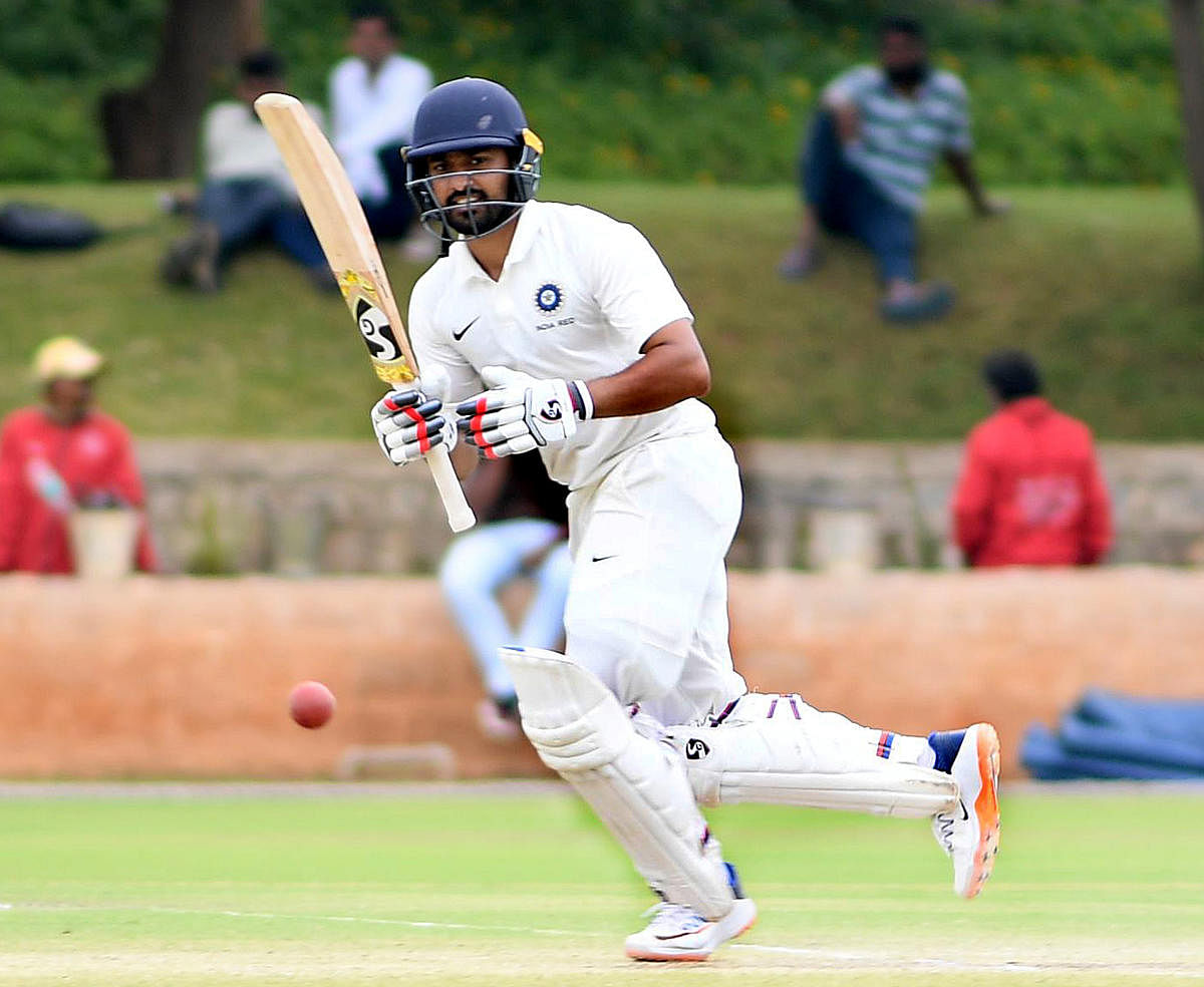India A will look to finish the series on a high when they take on South Africa A in the second and final four-day game in Mysuru. DH FILE PHOTO