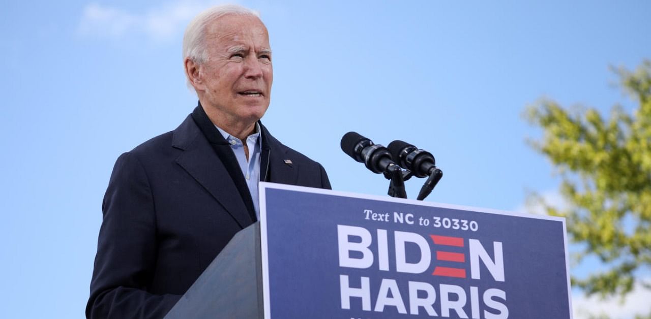 US  Democratic presidential candidate Joe Biden. Credit: Reuters