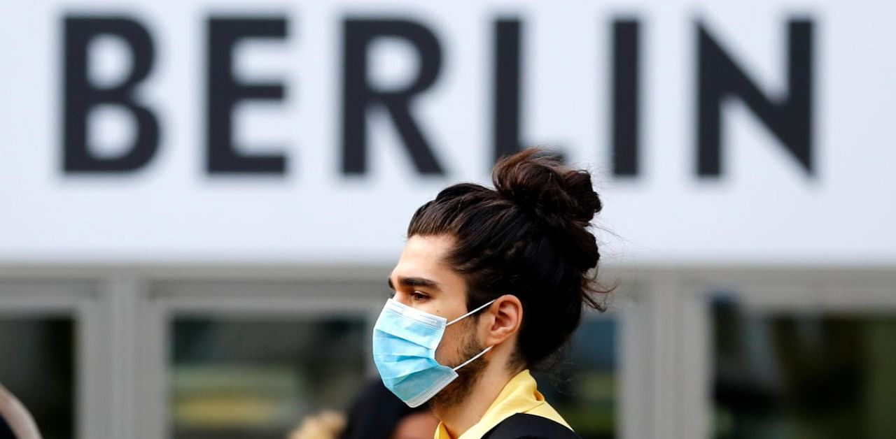 Berlin's incidence of the virus has risen to 87.9 cases per 100,000 residents over a seven-day rolling period, almost double the national average of 45.4. Credit: Reuters